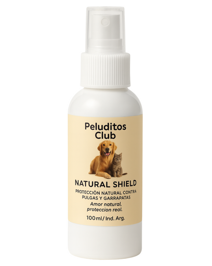 Natural Shield - Spray Natural Antipulgas y Garrapatas 100ml