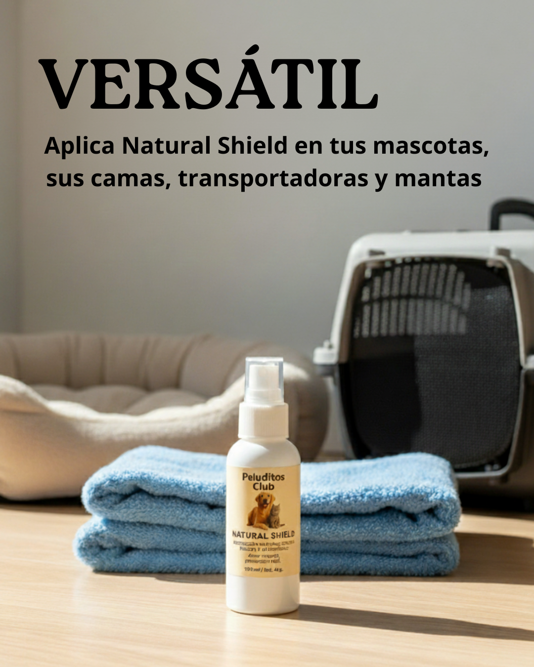 Natural Shield - Spray Natural Antipulgas y Garrapatas 100ml